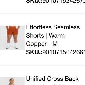 Oner Active Effortless Seamless Shorts - Warm Copper